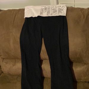 “Pink” Victoria’s Secret flare yoga pants